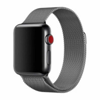 Ремешок для Apple watch 38/40/41mm Milanese Loop Band Charcoal grey 